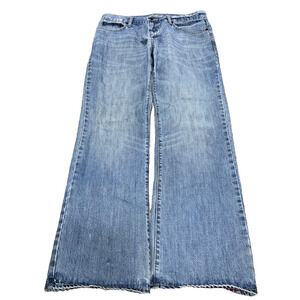 Old Navy Boot Cut Jeans Men’s 34x32 Light Wash Blue Denim